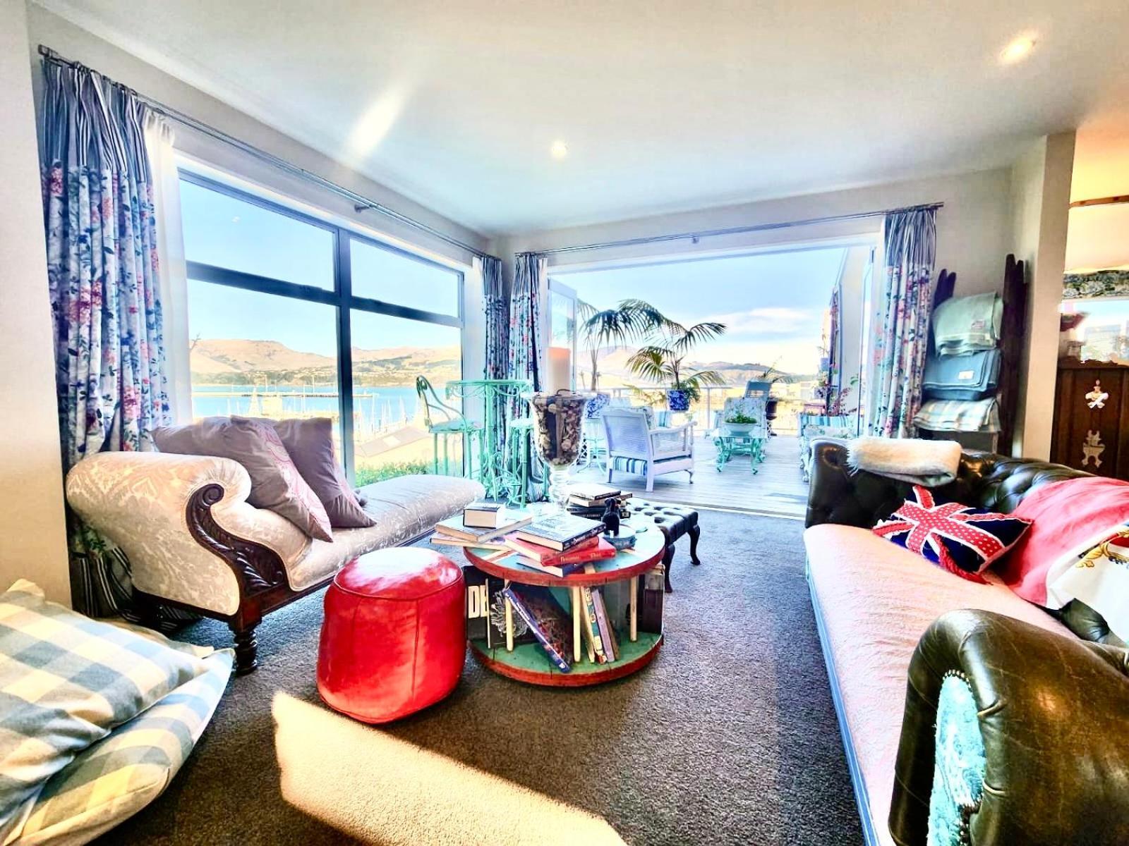 Sea Views In Luxury At Lyttelton Boatique House - 14 Km From Christchurch Dış mekan fotoğraf