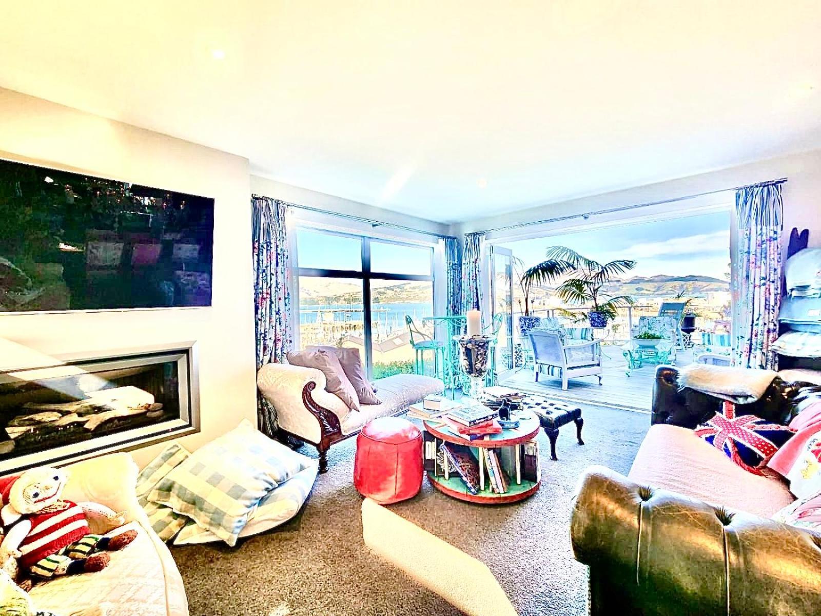 Sea Views In Luxury At Lyttelton Boatique House - 14 Km From Christchurch Dış mekan fotoğraf