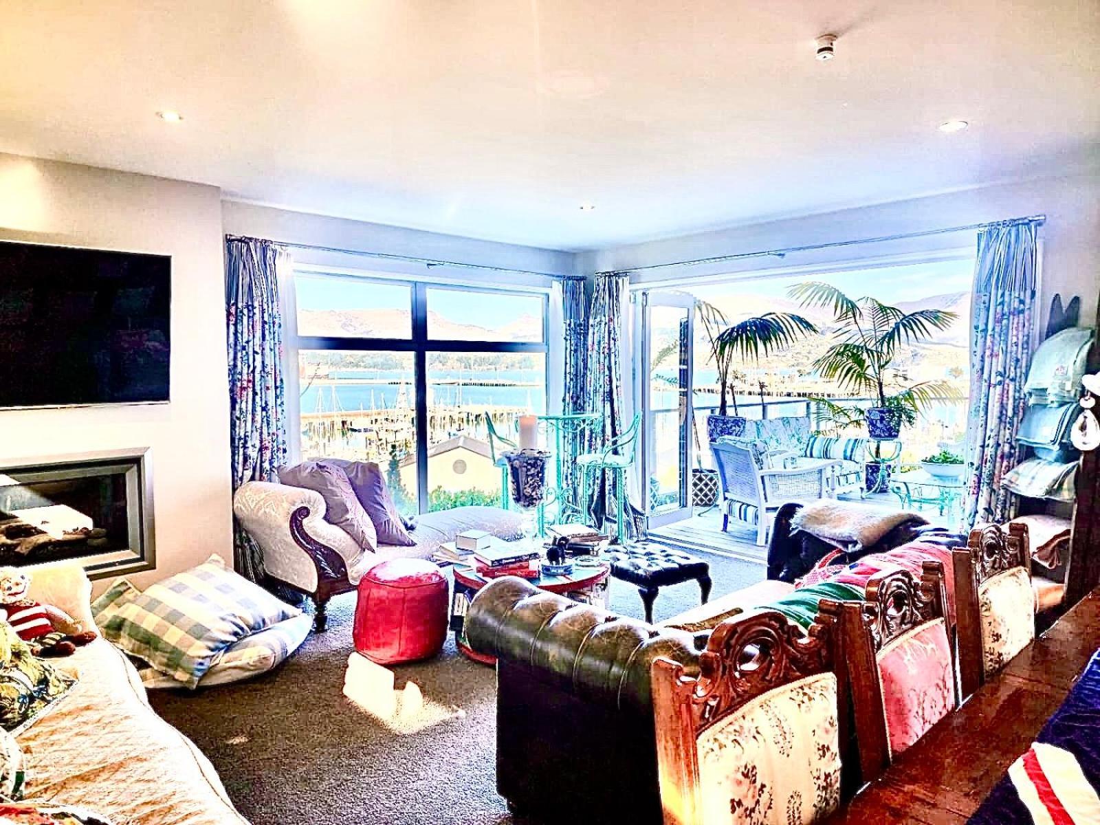 Sea Views In Luxury At Lyttelton Boatique House - 14 Km From Christchurch Dış mekan fotoğraf