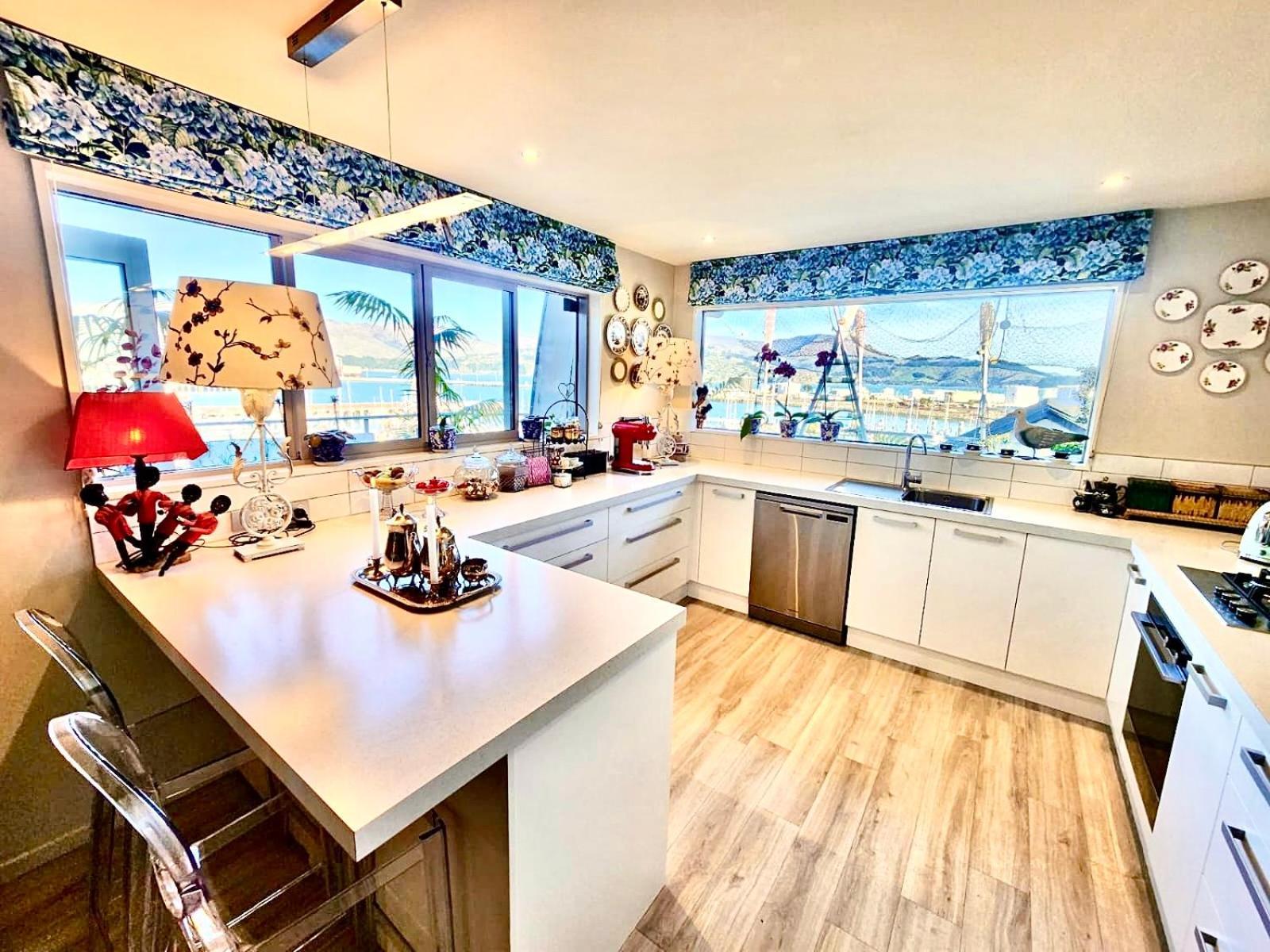 Sea Views In Luxury At Lyttelton Boatique House - 14 Km From Christchurch Dış mekan fotoğraf